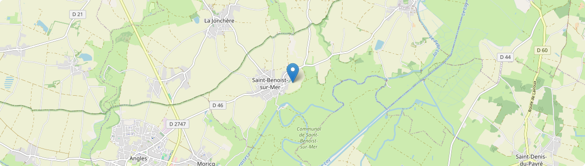Saint-Benoist-sur-Mer - Carte
