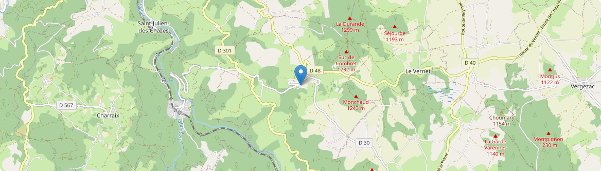 Saint-Bérain - Carte