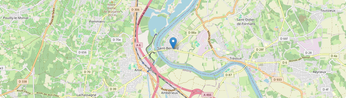 Saint-Bernard - Carte