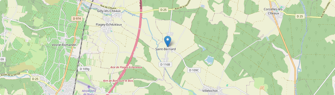 Saint-Bernard - Carte
