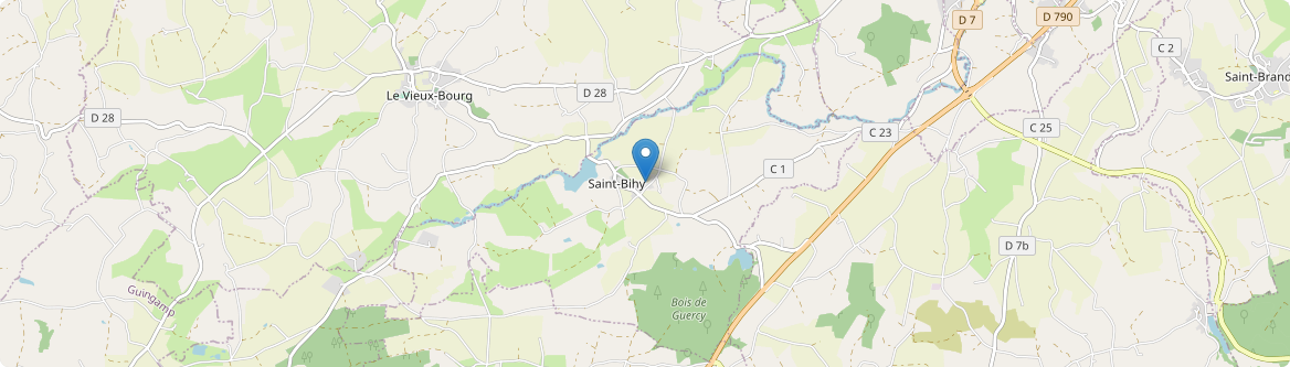 Saint-Bihy - Carte