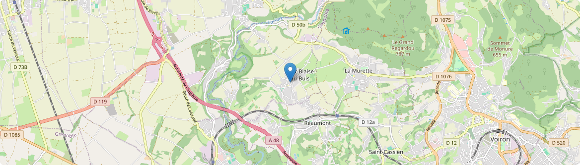 Saint-Blaise-du-Buis - Carte