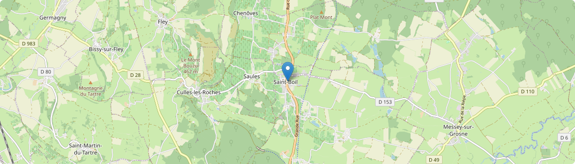 Saint-Boil - Carte