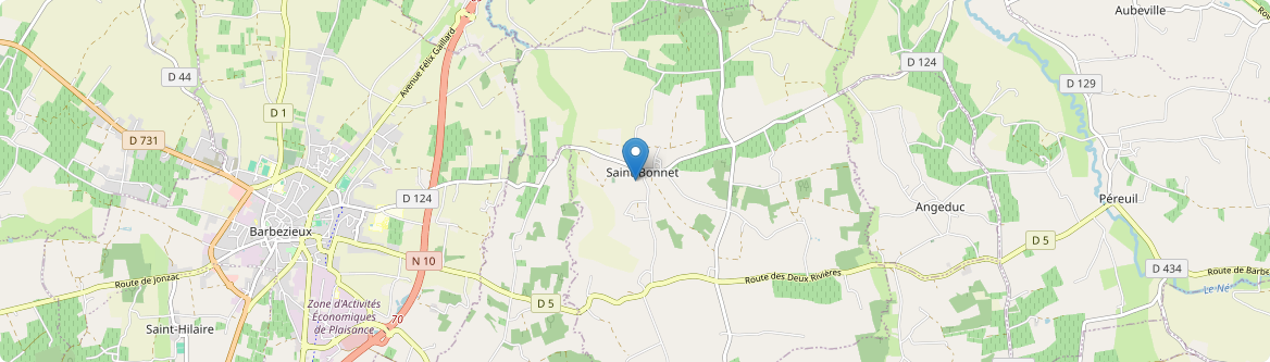 Saint-Bonnet - Carte