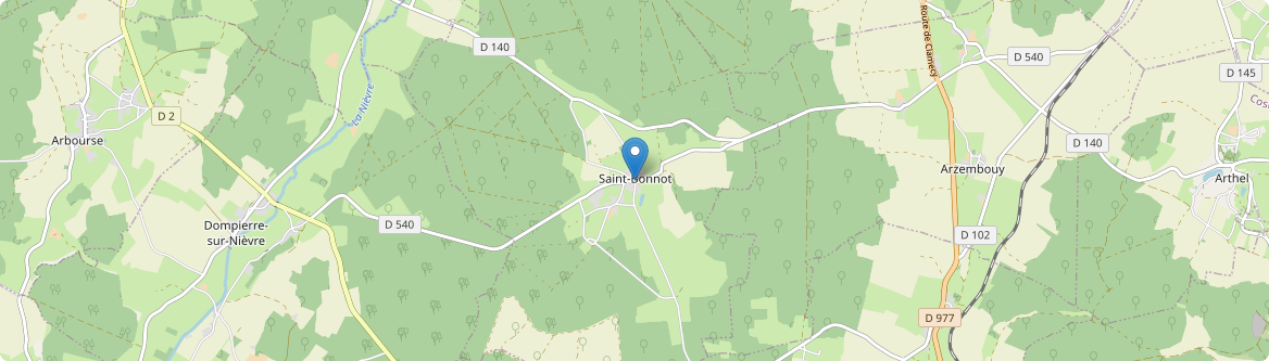 Saint-Bonnot - Carte