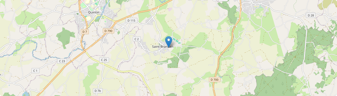 Saint-Brandan - Carte