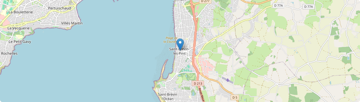 Saint-Brevin-les-Pins - Carte