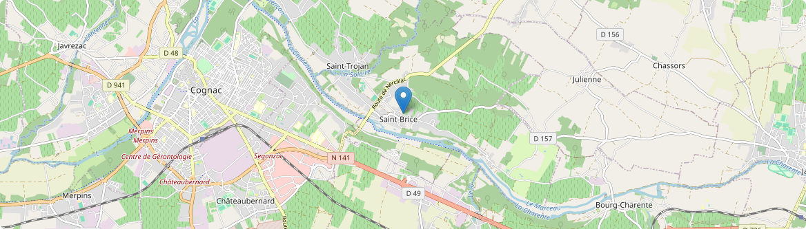 Saint-Brice - Carte