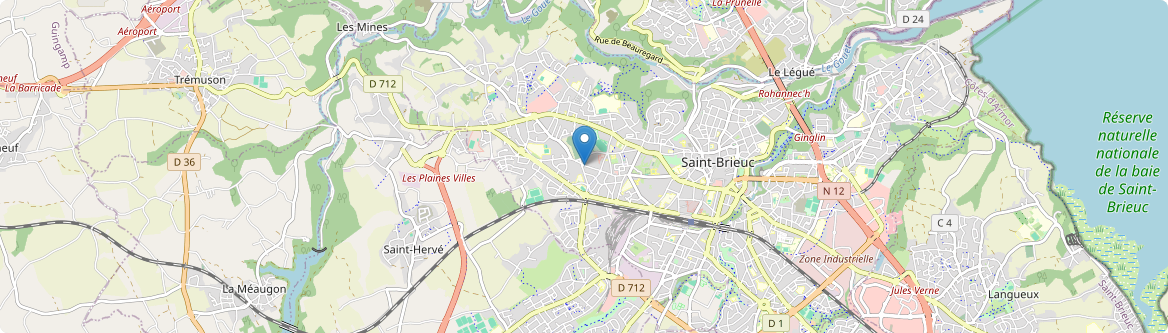 Saint-Brieuc - Carte