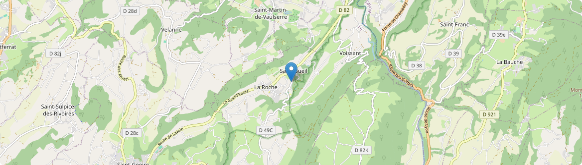 Saint-Bueil - Carte