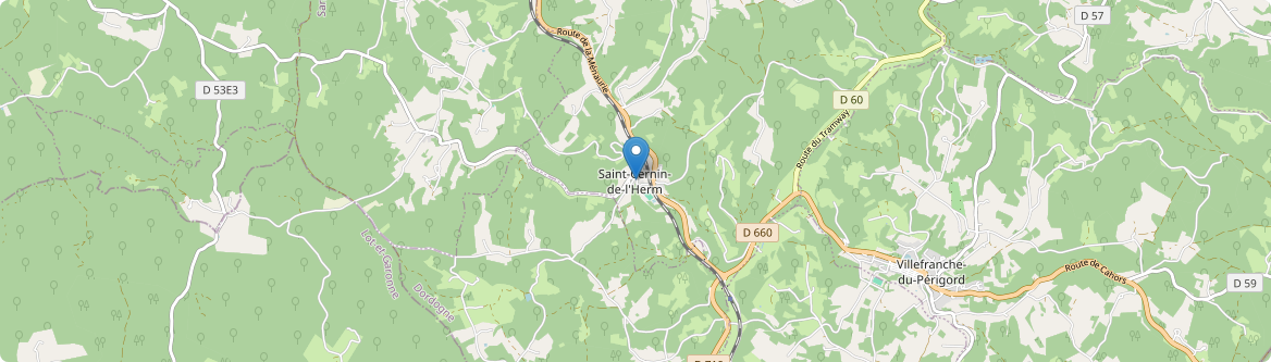 Saint-Cernin-de-l'Herm - Carte