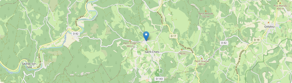 Saint-Chels - Carte