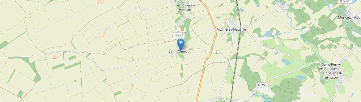 Saint-Chéron - Carte