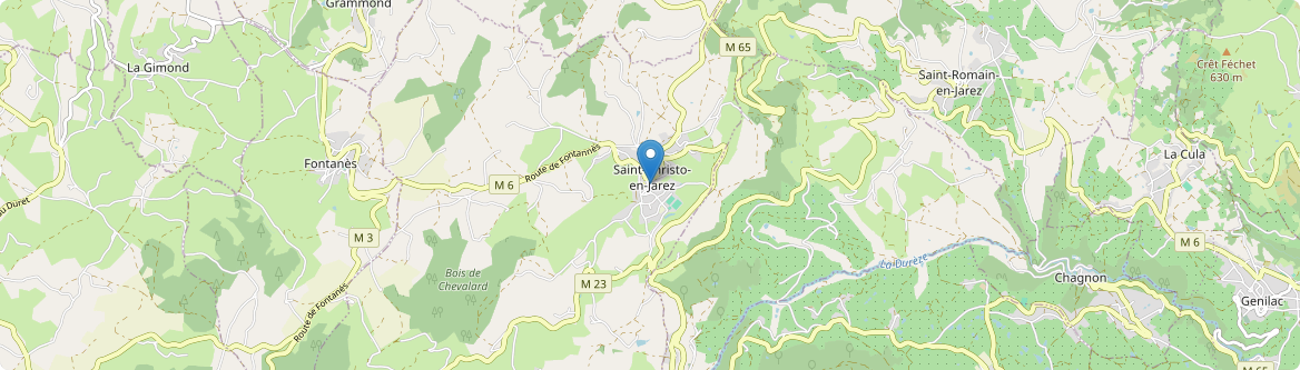 Saint-Christo-en-Jarez - Carte