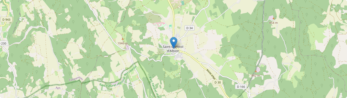 Saint-Christol - Carte