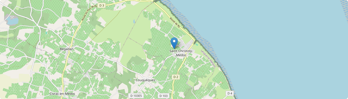 Saint-Christoly-Médoc - Carte