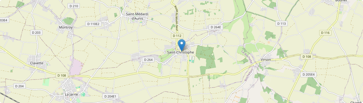 Saint-Christophe - Carte