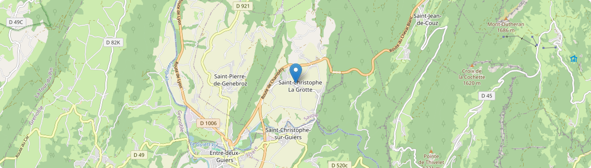 Saint-Christophe - Carte