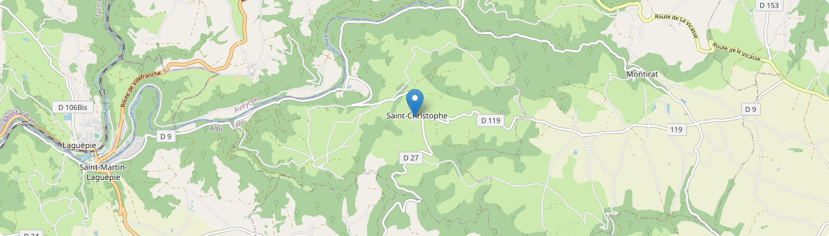 Saint-Christophe - Carte