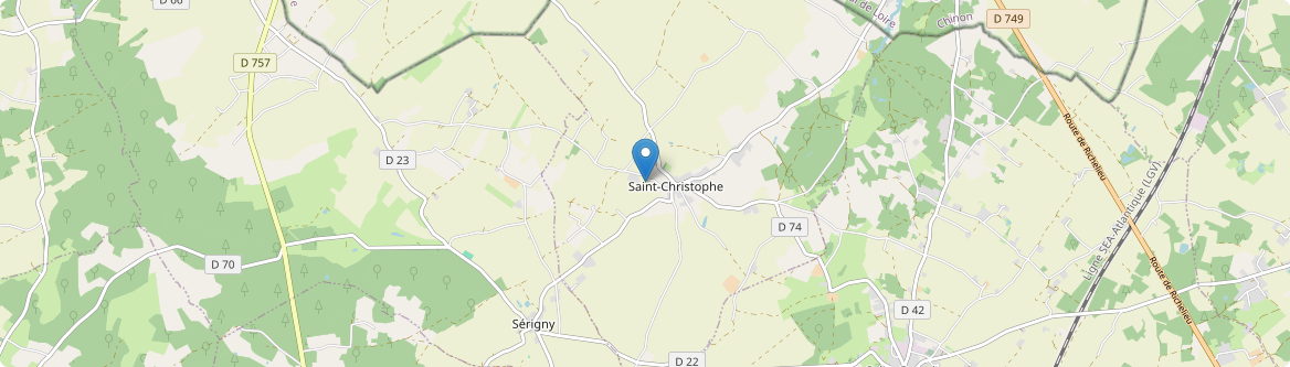 Saint-Christophe - Carte
