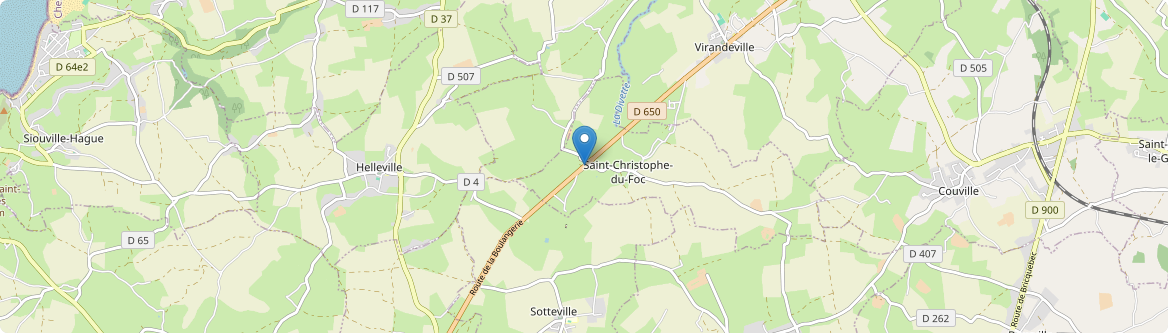 Saint-Christophe-du-Foc - Carte