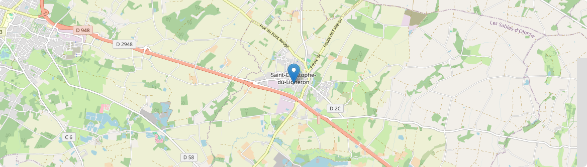 Saint-Christophe-du-Ligneron - Carte