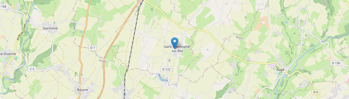 Saint-Christophe-sur-Roc - Carte