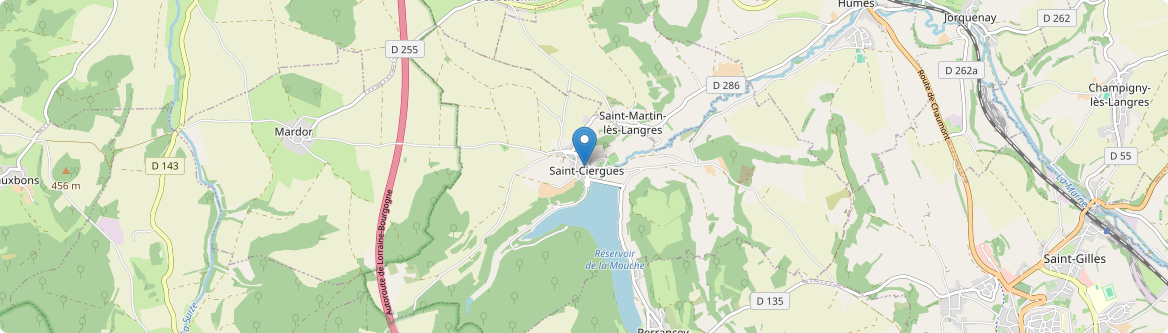 Saint-Ciergues - Carte