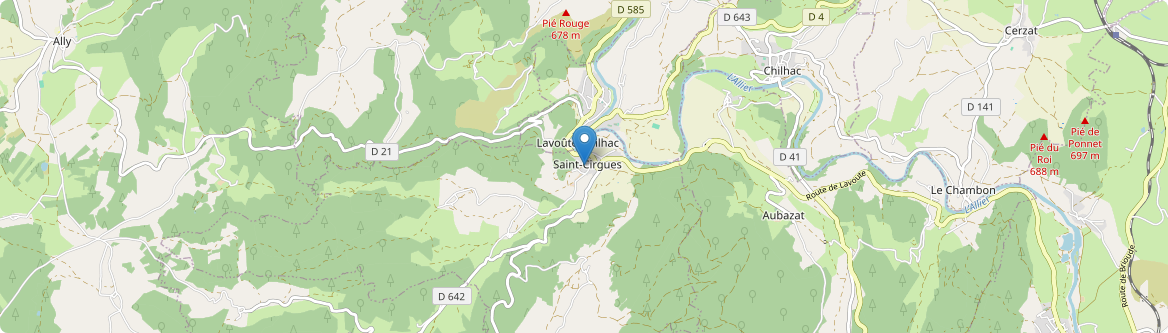 Saint-Cirgues - Carte