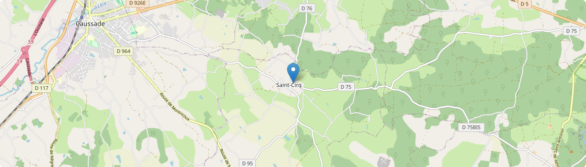 Saint-Cirq - Carte