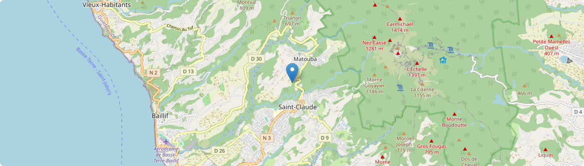 Saint-Claude - Carte