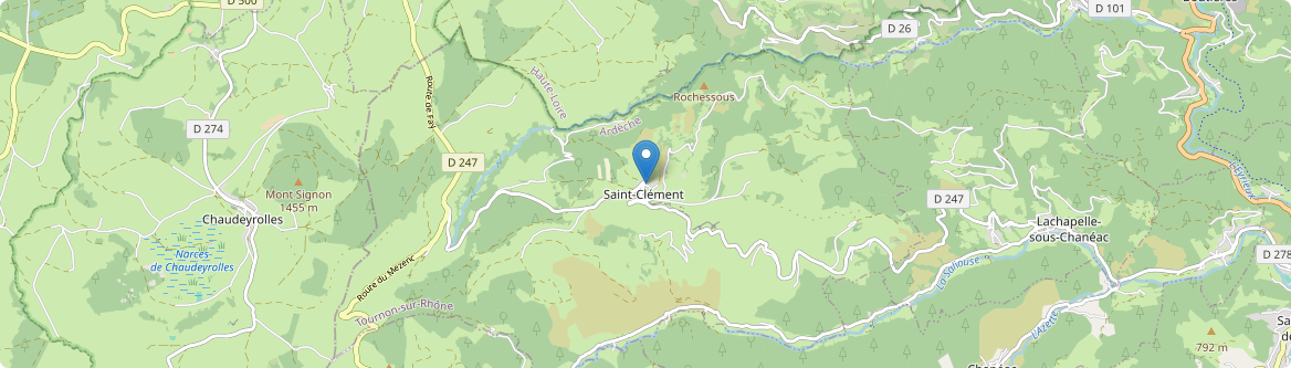 Saint-Clément - Carte