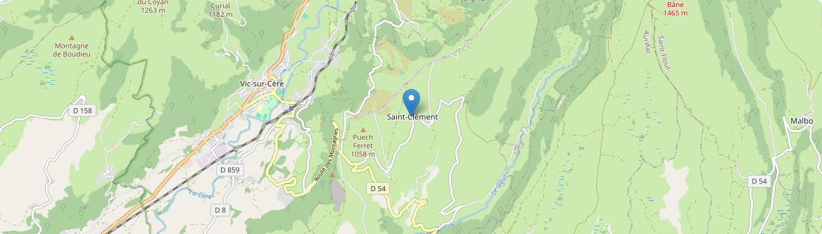 Saint-Clément - Carte