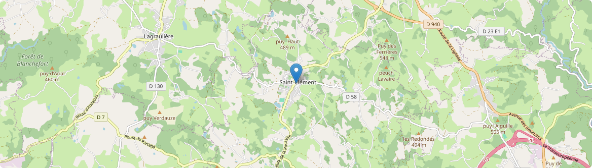 Saint-Clément - Carte