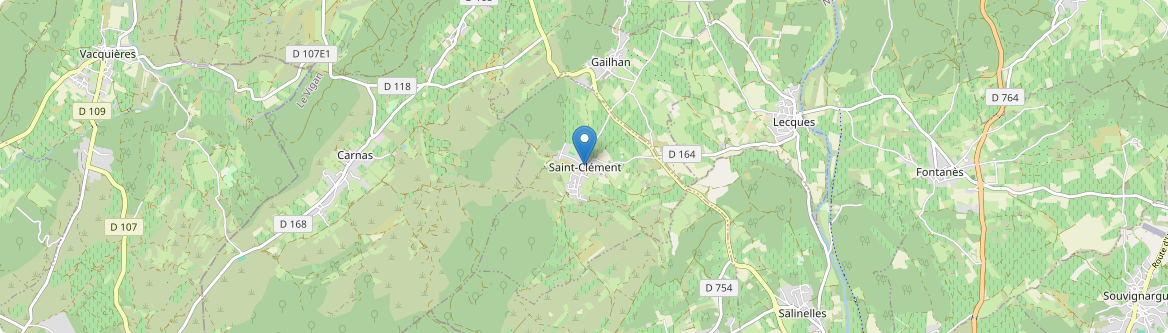 Saint-Clément - Carte