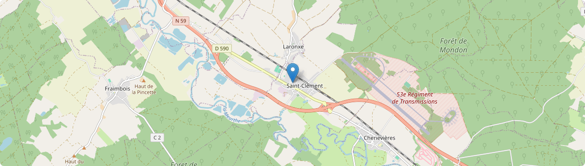 Saint-Clément - Carte
