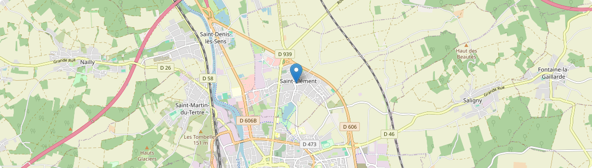 Saint-Clément - Carte