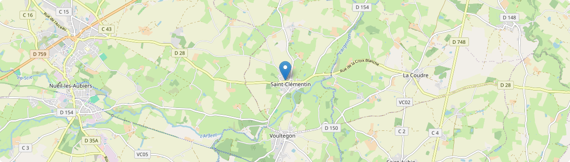 Voulmentin - Carte