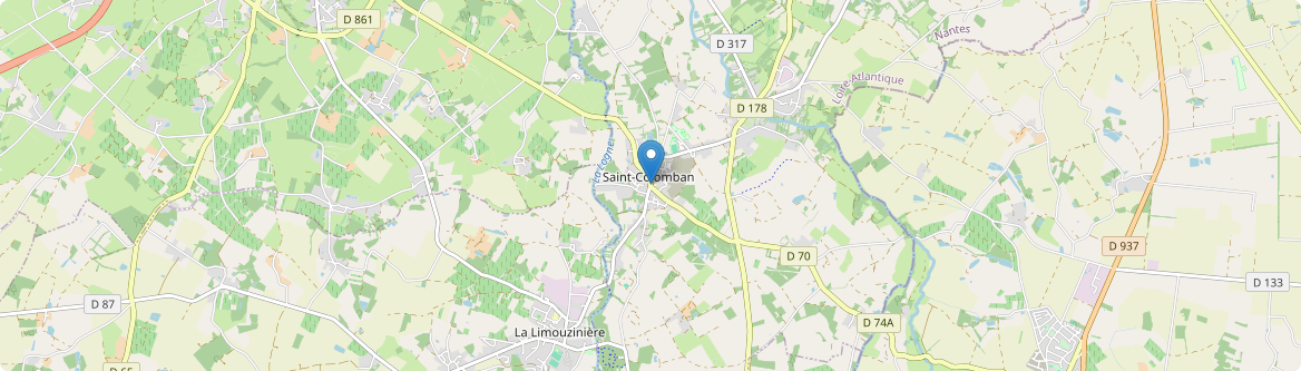 Saint-Colomban - Carte