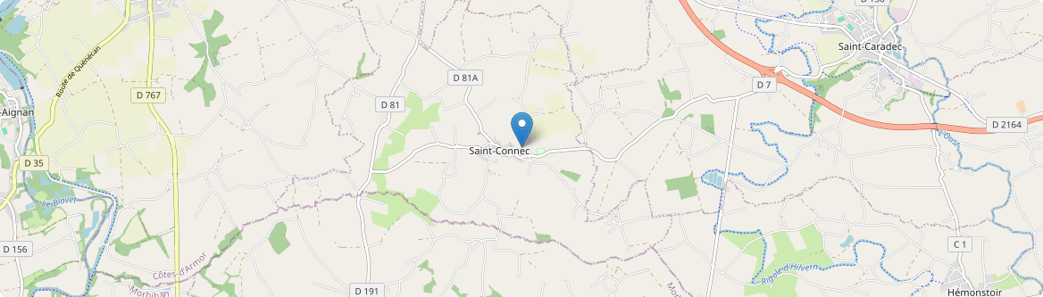 Saint-Connec - Carte