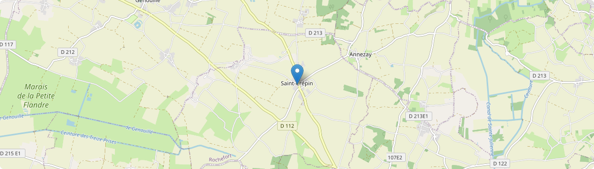 Saint-Crépin - Carte