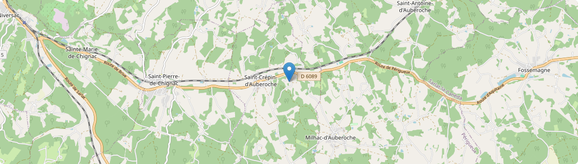 Saint-Crépin-d'Auberoche - Carte