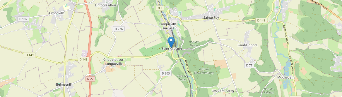 Saint-Crespin - Carte