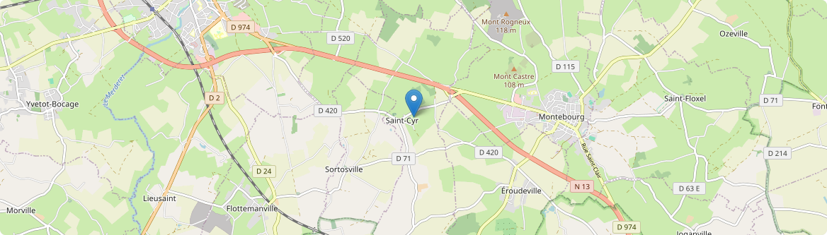 Saint-Cyr - Carte