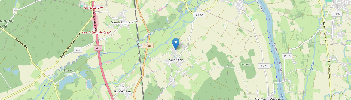 Saint-Cyr - Carte