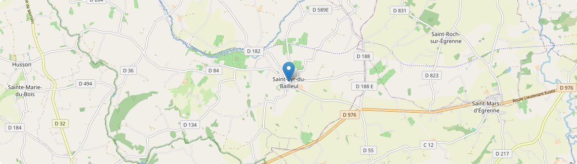 Saint-Cyr-du-Bailleul - Carte