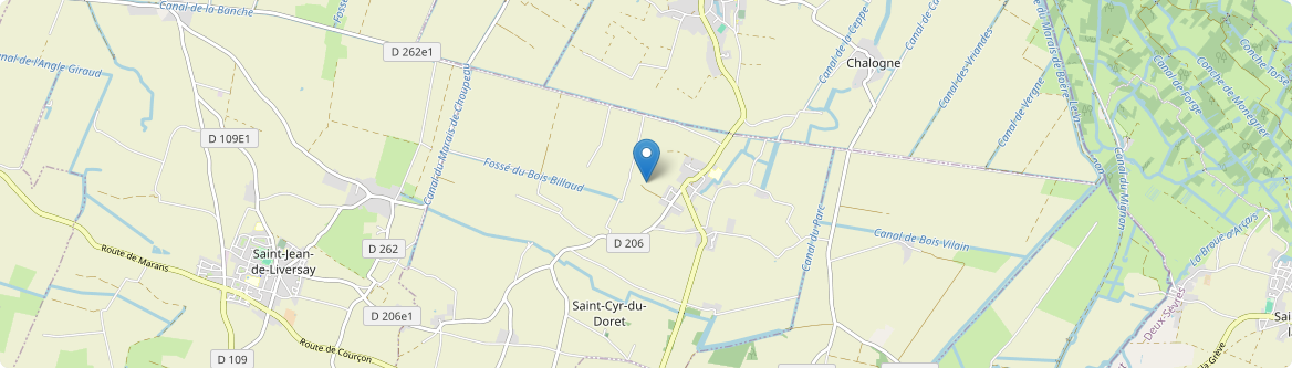 Saint-Cyr-du-Doret - Carte