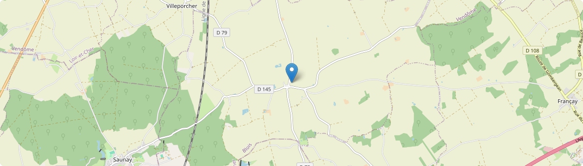 Saint-Cyr-du-Gault - Carte