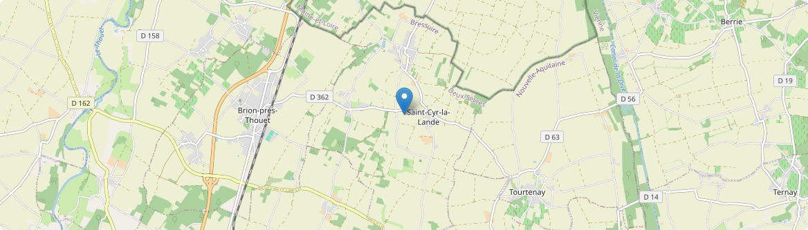 Saint-Cyr-la-Lande - Carte