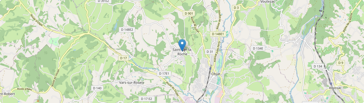 Saint-Cyr-la-Roche - Carte